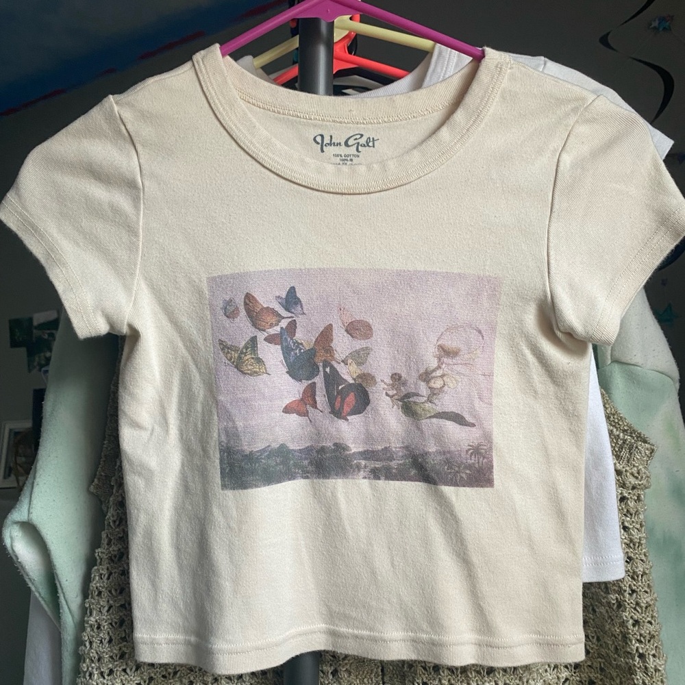 Brandy melville butterfly top